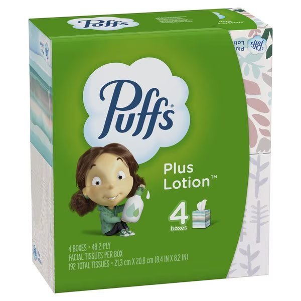 48 ct Facial Tissue, Puffs, Mfr#: 89314