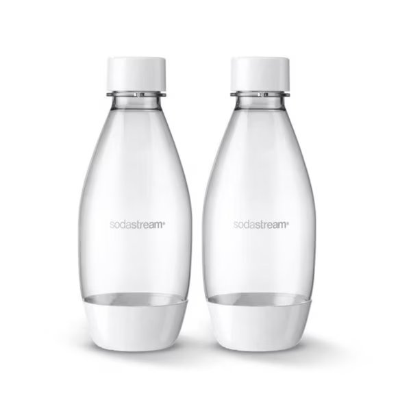 White 0.5 L Carbonator Bottle , 2PK, Sodastream, Mfr#: 1748261010