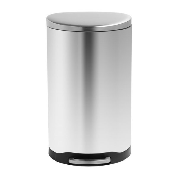 TRASH CAN SLV RECTN, Honey-Can-Do, Mfr#: TRS-09334