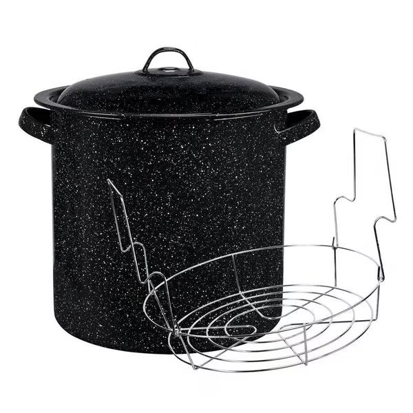 Cinsa Graniteware Canner/Rack 15.5 qt 1 pk, Cinsa, Mfr#: 320682