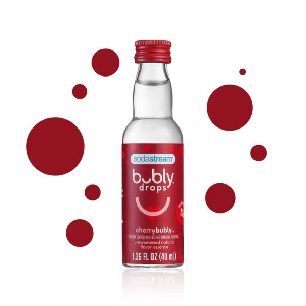 BUBLY CHERRY DROPS, Sodastream, Mfr#: 1025225010