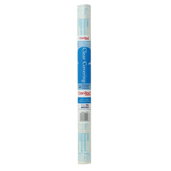 CONTACT PAPER3YD18""CLEAR, Con-Tact Brand, Mfr#: 09F-C9993-12