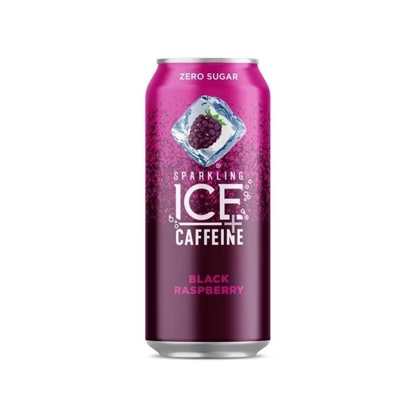 + Caffeine Black Raspberry Beverage 16 oz 1 pk, Sparkling Ice, Mfr#: FG00216