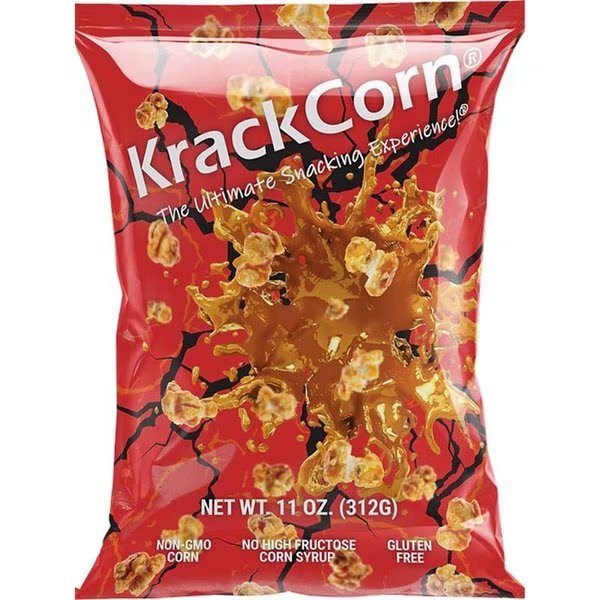 KrackCorn Original Popcorn 11 oz Bagged, Kind, Mfr#: 338951