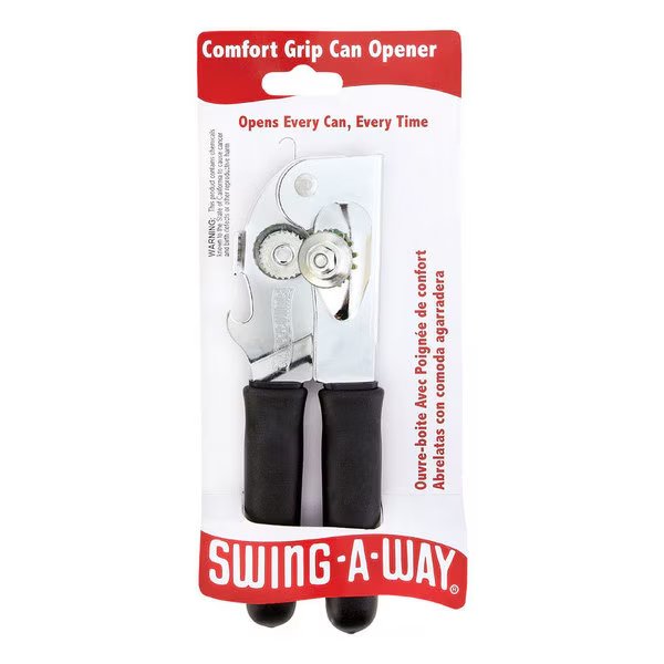 Comfort Grip Can Opener, Swing-A-Way, Mfr#: 709BK