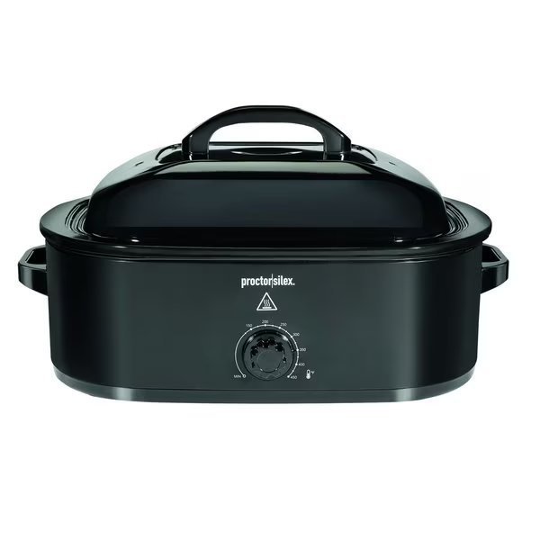 Black Aluminized Steel 18 quart (US) Roaster Oven, Proctor-Silex, Mfr#: 32200