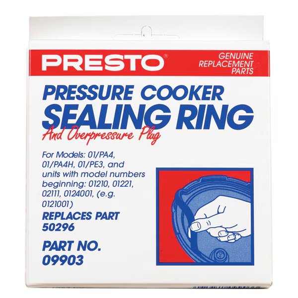 Seal Ring Plug&Vent 9903, National Presto, Mfr#: 09903
