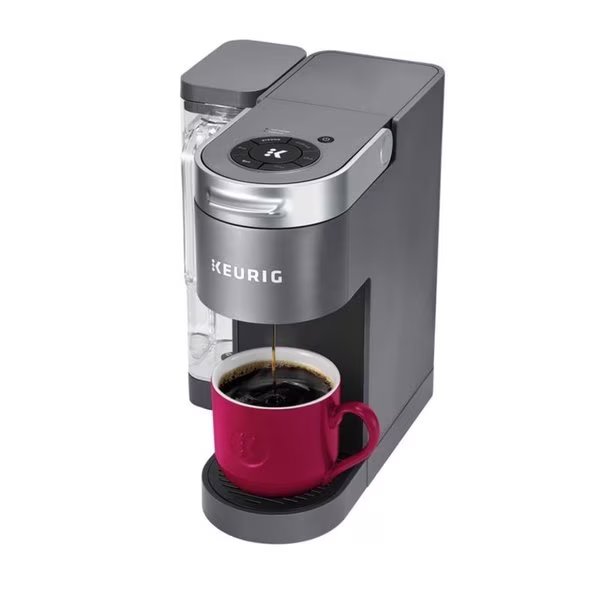 K-Supreme 66 oz Gray Single Serve Coffee Maker, Keurig, Mfr#: 5000368400