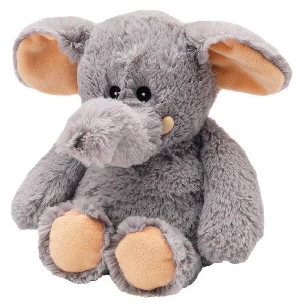 Stuffed Animals Plush Gray, Warmies, Mfr#: CP-ELE-1