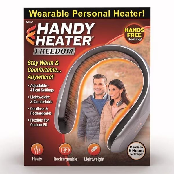 As Seen on TV Handy Heater Personal Heater 1 pk, Beyond Bright, Mfr#: HTBS-MC12/4
