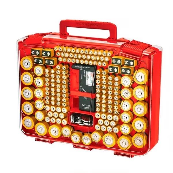As Seen on TV Battery Daddy Battery Storage Case 1 pk, Beyond Bright, Mfr#: BADAU-MC4