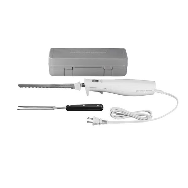 Stainless Steel 8 in. L Electric Knife, Hamilton Beach, Mfr#: 74251