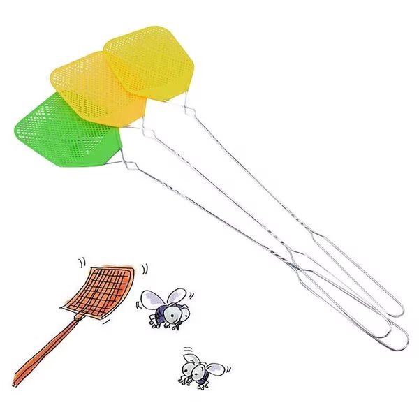 Homeplus Assorted Plastic Fly Swatter, Homeplus+, Mfr#: HDFS003