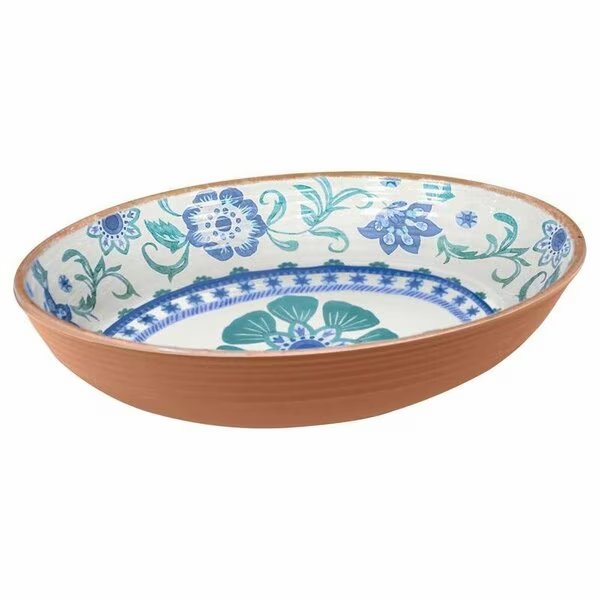 SERVE BOWL ARTSN OVL MLT, Tarhong, Mfr#: PAN5132TMBFS