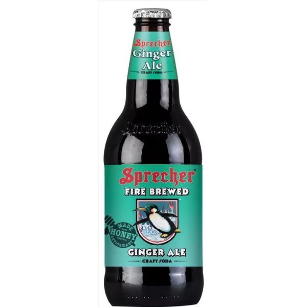 Ginger Ale Ginger Ale Soda 16 oz 1 pk, 24PK, Sprecher, Mfr#: GINGER ALE