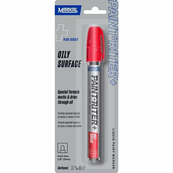 LIQUID PAINT MARKER RED, Markal, Mfr#: 97002