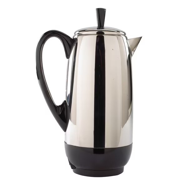 PERCOLATOR 12CUP BLK/SLV, Farberware, Mfr#: FCP412