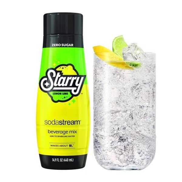 Pepsi Zero Sugar Starry Lemon-Lime Soda Mix 440 ml, Sodastream, Mfr#: 1924226010