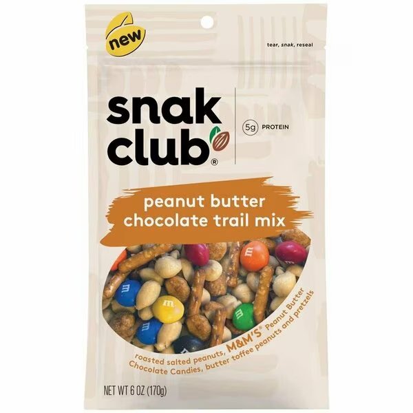 TRAIL MIX PEANT CHOC 6OZ, Snak Club, Mfr#: 1721502