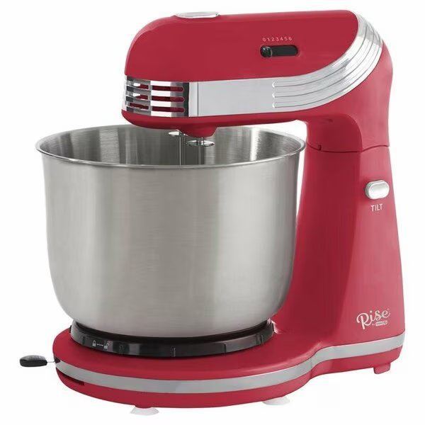 MIXER STAND RED 3QT, Rise By Dash, Mfr#: RCSM200GBRR02