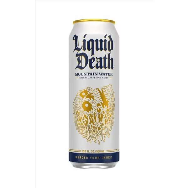 LIQ DTH WATER 19.2OZ 1PK, Liquid Death, Mfr#: 79