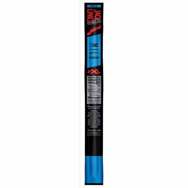 Wild Stick Mild Meat Sticks 2.2 oz Carded, 24PK, Jack Links, Mfr#: 10000012192