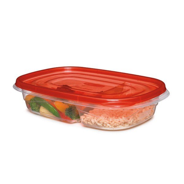 TAKEALONGS DIVIDED PK/3, Rubbermaid, Mfr#: 7F57-RE-TCHIL