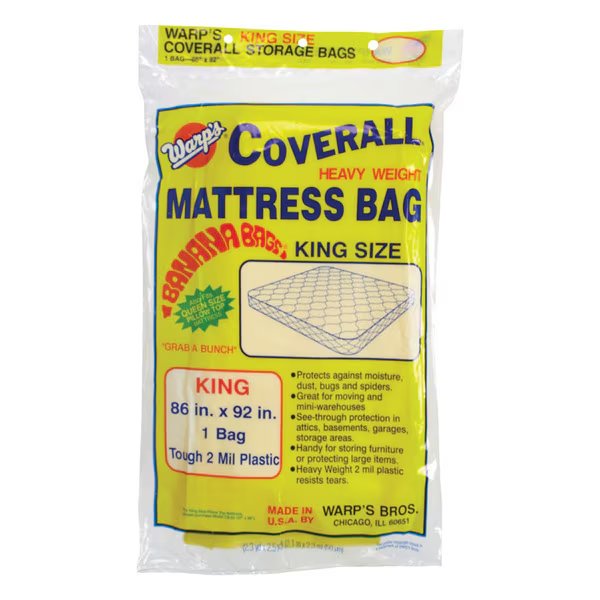 BAG MATTRESS 86X92""KING, Warps, Mfr#: CB-86