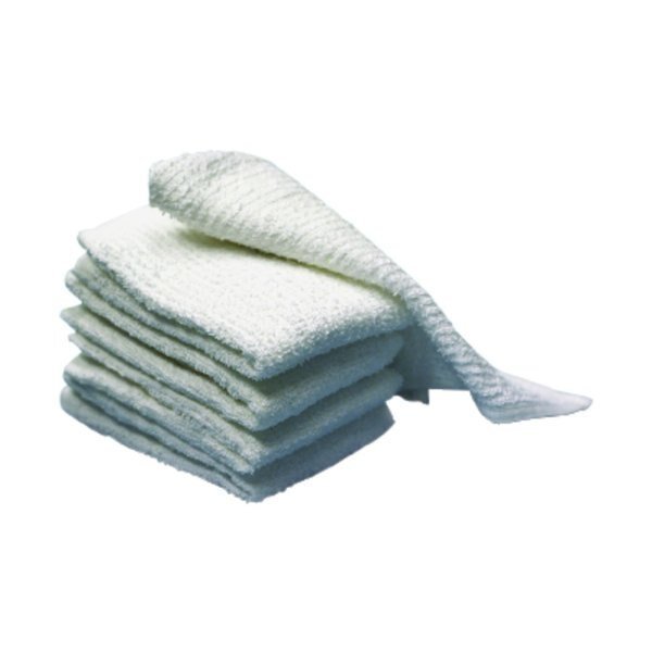White Cotton Bar Mop Dish Cloth 5 pk, 5PK, Ritz, Mfr#: 10019