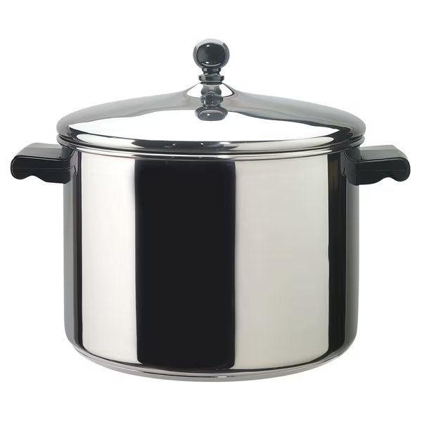 Stock Pot 8Qt Covered Ss, Farberware, Mfr#: 50006