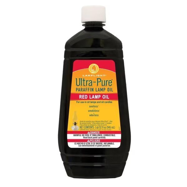 Farms Ultra Pure Clean Burn Lamp Oil Red 32 oz, Lamplight, Mfr#: 60012