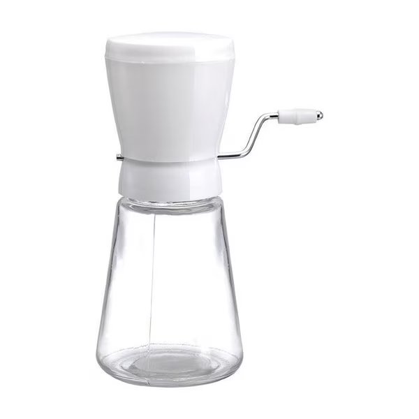12 oz White Glass Nut Mill, Lifetime, Mfr#: 5078589