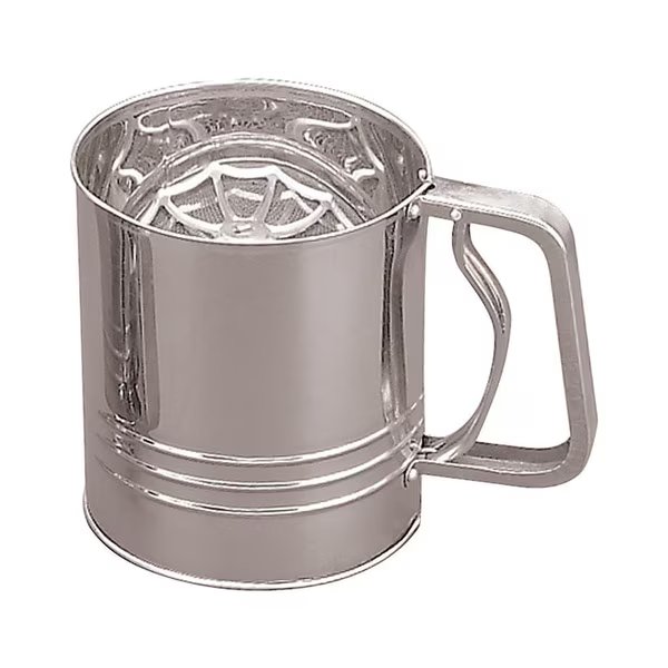 Flour Sifter Ss 4 Cup, Fox Run Brands, Mfr#: 4654