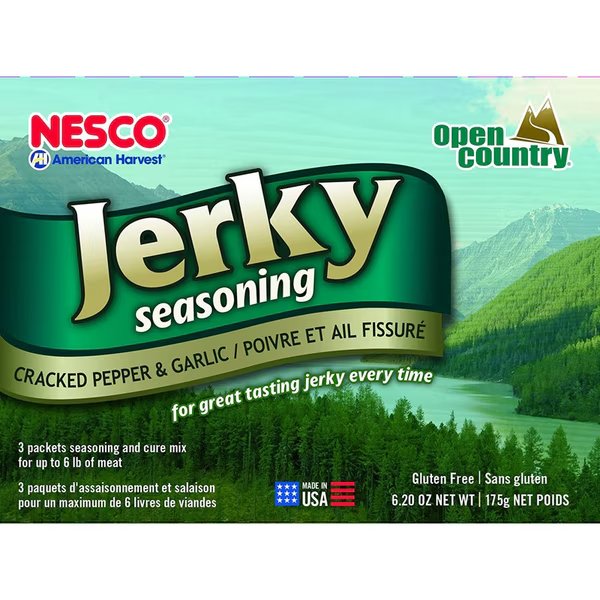 JERKY SPICE PEP/GARLC3PK, Nesco, Mfr#: BJG-6