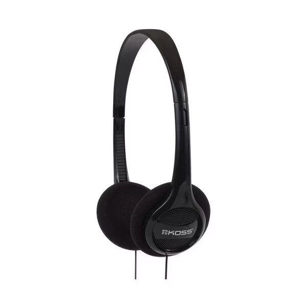 Headphone On-Ear Black, Koss, Mfr#: 183799