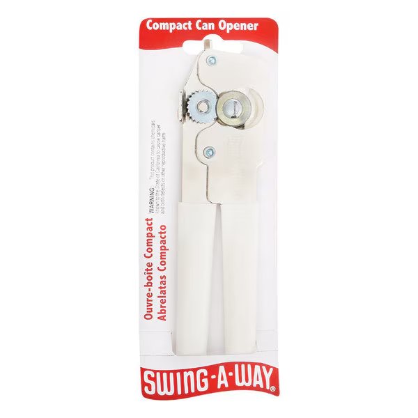 Compact Can Opener Wht, Swing-A-Way, Mfr#: 107WH