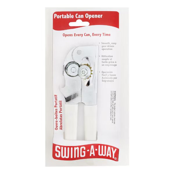 Portable Can Opener Wht, Swing-A-Way, Mfr#: 407WH