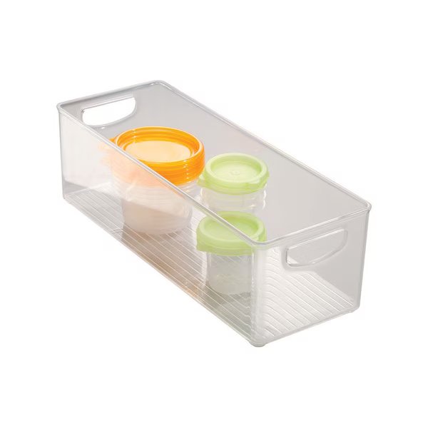 STORAGE BIN CLEAR 5""W, Interdesign, Mfr#: 64730