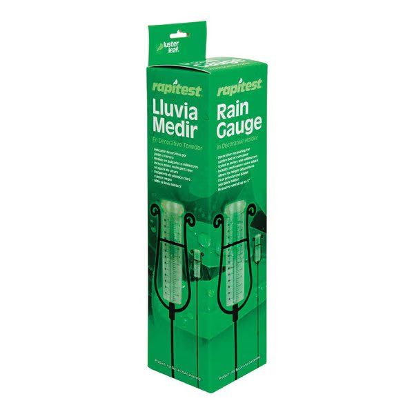 Decor Rain Gauge W/Stake, Rapitest, Mfr#: 1640