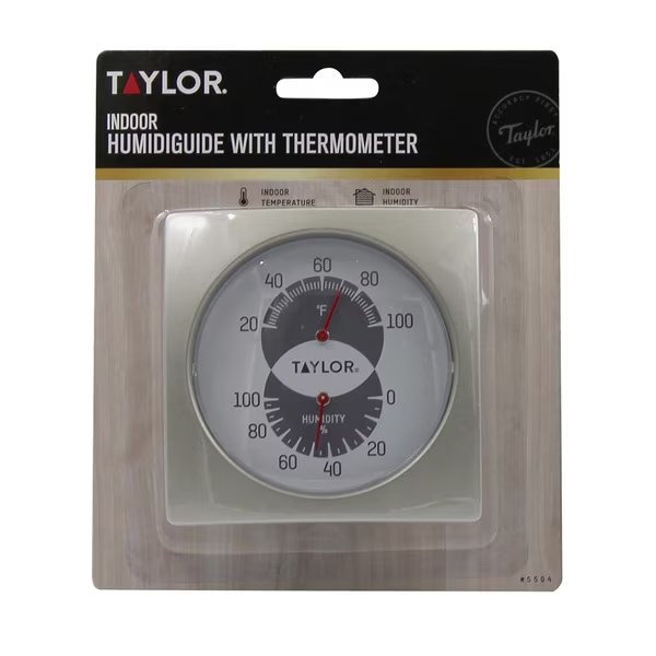 Thermomtr W/Humidity, Taylor, Mfr#: 5504