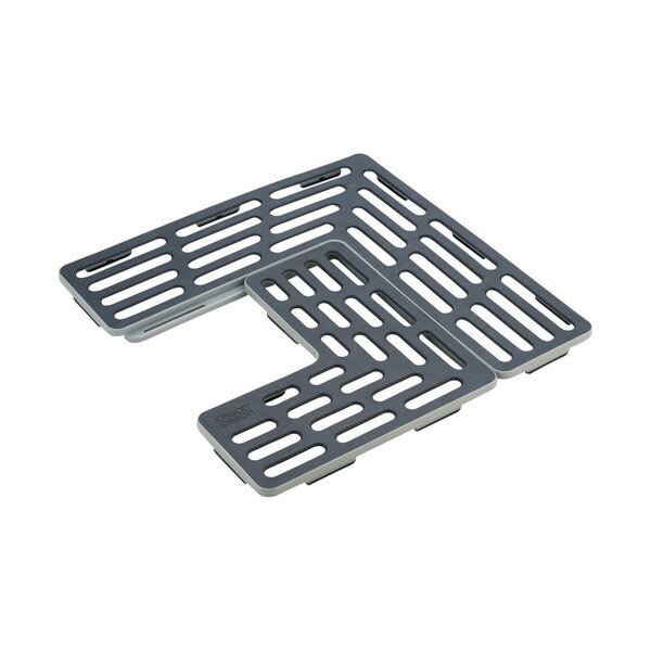 Sink Mat Adj Gry/Blk, Joseph Joseph, Mfr#: 85037