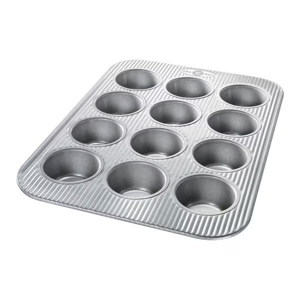 Muffin Pan Ns 12Cup, Usa Pan, Mfr#: 1200MF-6