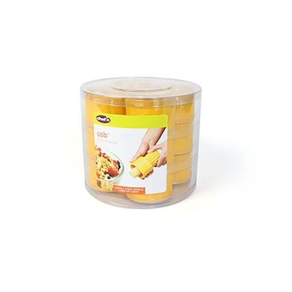 Cob 2-3/4 in. W X 2-3/4 in. L Plastic/Stainless Steel Corn Stripper, Chef N, Mfr#: 102-845-017