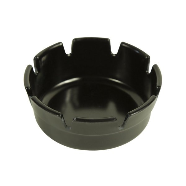 Black Melamine Ashtray, Fox Run, Mfr#: 6120