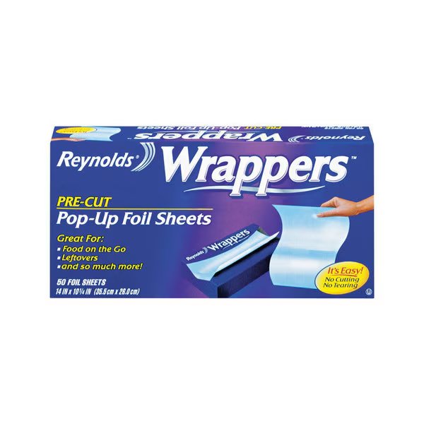 FOIL WRAP 50CT 14X10.25"", Reynolds, Mfr#: 00F20103