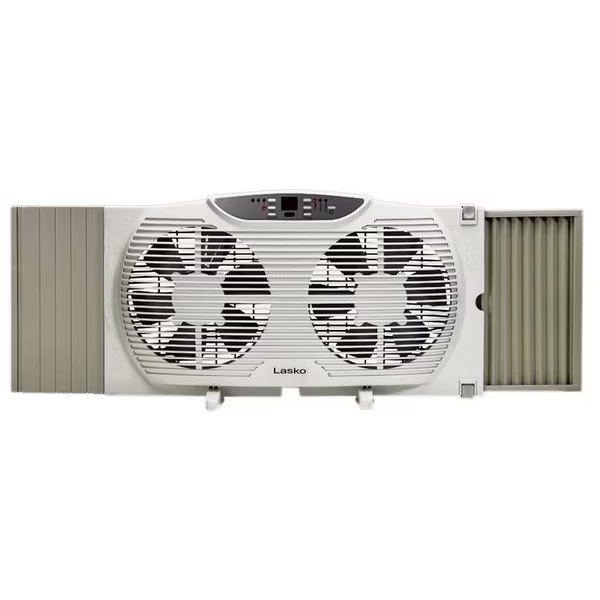 TWIN RVRSBL WNDW FAN 9"", Lasko, Mfr#: W09550