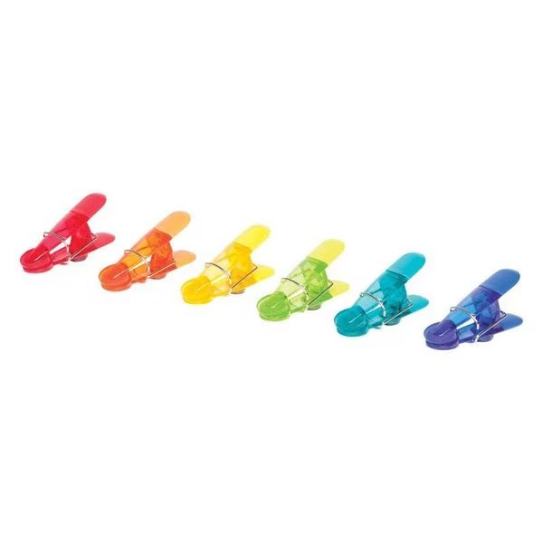 Assorted ABS/TPR Magnetic Bag Clips, Core Kitchen, Mfr#: AC18136