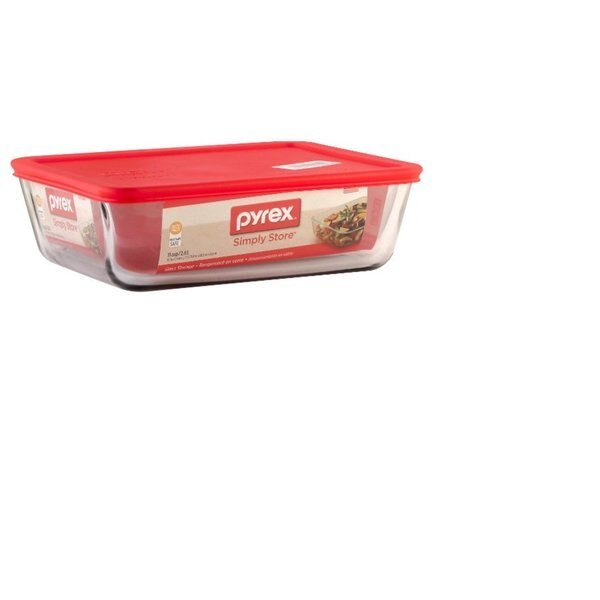 11 cups Clear Food Storage Container, Pyrex, Mfr#: 1075451