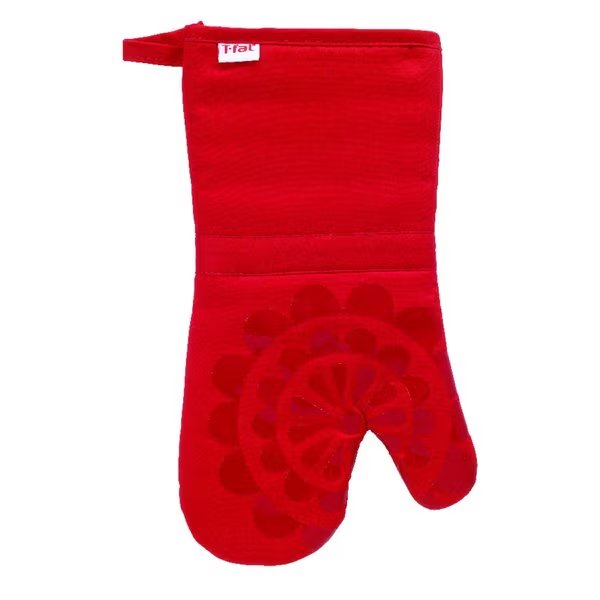 Red Cotton Oven Mitt, T-Fal, Mfr#: 50948