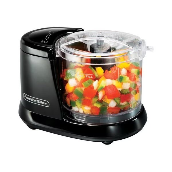Proctor Silex Matte Black 1.5 cups Food Chopper 80 W, Hamilton Beach, Mfr#: 72507PS